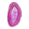 Натуральный агат кусок цвета оригинальный камень кулон ожерелье мода уникальный драгоценный камень