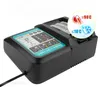 NEW DC18RCT Li-ion Battery with screen Charger 3A Charging Current for 14.4V 18V BL1830 Bl1430 DC18RC DC18RA Power tool + USB port