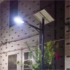 200W Solar Street Lights Outdoor Lamp,with Remote Control,Light Control, Dusk to Dawn Security Led Lights for Yard Garden Barn