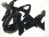 Gratis Custom Chinese Fairings Kit för Kawasaki Ninja 2006 2007 ZX10R Svart eftermarknadsfeoking delar ZX-10R 06 07 ZX 10R