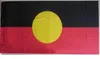 Aboriginal Flag 90*150 cm Flying Hanging Polyester Country National Flags from Factory with Cheap Price, free shipping