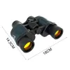 60x60 3000M HD jumelles de chasse professionnelles télescope Vision nocturne pour randonnée voyage travail sur le terrain foresterie Protection contre les incendies