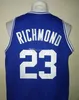 # 23 Mitch Richmond Kansas State Wildcats Koleji Retro Basketbol Jersey Erkek Dikişli Özel Herhangi Bir Numara Adı Formalar