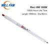 Will Fan Reci W8 180W Co2 Laser tube longueur 1850mm diamètre 80mm pour Laser gravure Cutter Machine 10000 heures verre tuyau