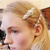 熱い新しい女性の完全真珠のヘアクリップの金属製のヘアピンBBヘアグラム女の子のヘアアクセサリーヘアスタイリングツールヘッドドレスギフト