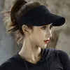 Hot Sale Fashion Sun Visor Cap for Girls Women Factory Wholesale Blank Golf Cap i bra pris