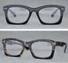 All'ingrosso- Montature per occhiali Occhiali da vista grandi quadrati con occhiali da vista con lenti trasparenti Montatura per occhiali da miopia per donna con scatola