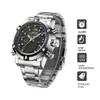 WEIDE Men Automatic Digital Electronic Watch LCD Camping Watches Led Quartz Wristwatch Stainless Steel Sport Orologio Clock WH52059295367