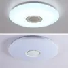 Moderne LED-plafondverlichting RGB Blutooth Plafondlamp DIFFABLE 25W 36W 52W App Afstandsbediening Muziek Licht voor Slaapkamer Kinderkamer