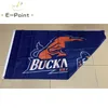 NCAA Bucknell Bison Team Polyester Flag 3ft * 5ft (150cm * 90cm) Flagga banner dekoration Flyga hemträdgård utomhus gåvor