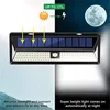 118 LED 1000LM Sensore di movimento PIR impermeabile Illuminazione solare da giardino Lampade solari a LED per esterni 3 modalità Luci solari per porta della piscina di sicurezza