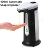 Диспенсер автоматический жидкий дозатор мыла 400 мл интеллектуального датчика Touchless ABS Dispensador для кухни для мыла для ванной комнаты GGA1660