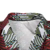 Sexy Robe Africaine 2020 neue afrikanische Kleider für Frauen Schulter weg von Dashiki drucken Mode V-Ausschnitt Overall plus Damen Kleidung306Z