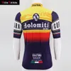 2019 Vidatierra Man Amarelo Red Blue Ciclismo Jersey Pro Racing Team