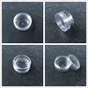 5g(0.17oz) Clear Empty Plastic Container Jars Pot 5 Gram Cosmetic Cream Eye Shadow Nails Powder Jewelry 5000pcs/lot