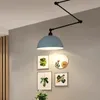 Nordic Design Adjustable Long Arm Pendant Light Aluminium Sconces LED Ceiling Hanging Lamp for Living room Bedroom Dining Room60946805914