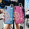 Wrist Strap Cases for IPhone 11 12 Mini 13 Pro Max XS Max Case Leather Hard Back Cover Coque 8 Plus 6S 7Plus X XR Fundas