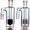 18mm 90 Grad Glas Aschefänger für Bong AshCatcher für Wasserpfeifen Bongs Glaspfeife Rauchzubehör Vogelnest Aschefänger Wasserpfeifen