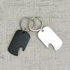 Aluminium Alloy Dog Tag Overner Military Pet Doggy Id Carte Tags Portable Small Beer Bottle Openders2038557
