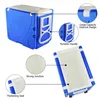 Vendas quentes!!! Atacado transporte livre piquenique ao ar livre dobrável Multi-função cooler de rolamento atualizado Stool Azul