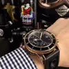 caijiamin-men watch cronografo VK 64 Orologi da polso cinturino in silicone conchiglia in oro rosa 5 ATM puntatore luminoso impermeabile Montre de luxe