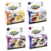 8 Stlyes New Spinning Top Beyblade Burst B-23 com lançador e caixa original Metal plástico Fusion 4D Presente Brinquedos para Crianças