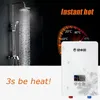 Instant Hot 7000 W 220V Elektryczny podgrzewacz wody podgrzewacz bezczasów bezbarwny kotłownia łazienka Prysznic Zestaw termostatu Bezpieczne inteligentne automatycznie