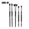 MAANGE 6 pièces ensemble de pinceaux de maquillage Pro poudre fard à paupières Eyeliner mélange de sourcils correcteur ombrage maquillage brosse trousse à outils cosmétique