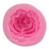 Bloom Rose Formy Silikonowe Ciasto Formy 3D Karm Kremówka Mold Cupcake Galaretki Cukierki Czekoladowe Dekoracja Narzędzia Pieczenia Formy FQ2825