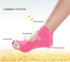 Yoga Socks Women Backless Five Toe Anti-Slip Ankle Grip Fitness Gym Dance Pilates Yoga Socks With PVC Dots