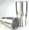 Le ultime tazze da 30 once e 20oz, in acciaio inox in acciaio inox naturale isolamento a freddo con tazza di birra a base di caffè, supporto logo personalizzato