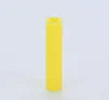 Silicone tips cover for 6mm diameter stainless steel straws 8 colors reusable straw cover prevent tooth impact Epacket ship