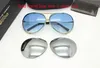 Groothandel-merk designer eyewear mannen vrouwen p8478 cool zomer stijl gepolariseerde bril zonnebril Zonnebril 2 Sets Lens 8478 met zaken