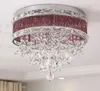 Led Simple European Crystal Light Circular Ceiling Lamps Modern Bedroom Lighting Master light in the bedroom Simple Creative Res MYY