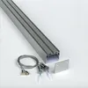 Бесплатная доставка ПК диффузор алюминиевый профиль корпуса U слот алюминиевый профиль для светодиодной ленты