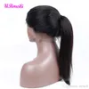 Perruques de cheveux humains dentelle frontale perruque brésilienne Remy cheveux droites dentelle perruques pour femmes naturel noir avant plumé avec des cheveux de bébé 150% densité