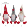 Dekoracje świąteczne ręcznie robione pluszowe zabawki Santa Nordic Dekoracja świąteczna imprezy dla dzieci R11