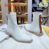 Hot Sale- Newest 2020 Fashion designer ladies winter boots glossy neoprene short heel ankle boots with Knight Boots