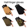 Gants tactiques masculins léger portables portables et demi-doigts Gants5182242