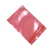 9 misure sacchetto di plastica rosso antistatico con cerniera borsa elettronica linea dati sacchetti di stoccaggio antistatici richiudibili sacchetti con cerniera per imballaggio alimentare