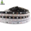 DC12V WS2811 العنوان RGB LED قطاع برمجة Polemmable LED 5050 30LEDS 60LEDS / M IP20 IP65 IP67 أسود أبيض PCB