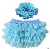 Baby Clothes Girls TuTu Pettiskirt Lace PP Shorts Briefs Toddler Fashion Bloomer Diaper Cover Boutique Ruffle Bread Pants Underpants BYP4592