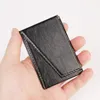 Cell Phone Wallet Card Holder for Back of Phone Flip Leather Adhesive Wallet with Stand for iPhone 15 Pro Max Samsung Smartphones