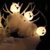 Halloween Lights 10 LED Ghost String Light Lamps for Indoor Christmas Decoration