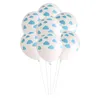 12 "ballons en latex bleu nuage blanc Standard mariage douche nuptiale enterrement de vie de jeune fille fête d'anniversaire ballon de douche de bébé