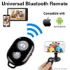 Bluetooth Remote Control Button Wireless Controller Självutlösare Kamera Stick Avtryckare Telefon Monopod Selfie för iOS