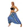 Mulheres Harem Pants Yoga Boho Calças Casuais Calças de Praia Solta Moda Harem Pants Lady Baggy Hippie Calças Aladdin Yoga YFA878