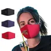Nuova maschera per il viso di design in paglia regolabile in puro cotone transfrontaliero Maschere di stoffa riutilizzabili antipolvere Maschere protettive antipolvere
