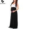 Chivry 2020 New Maternity Dress 캐주얼 임신 옷 소매 최대 드레스 엄마 임신 드레스 vestidos de Maternidad