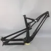 SERAPH brand carbon fiber T700 27.5er plus and 29er black glossy size 19 full suspension mountain frame FM10